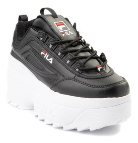 tenis con plataforma fila