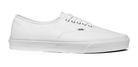 vans de piel blancos