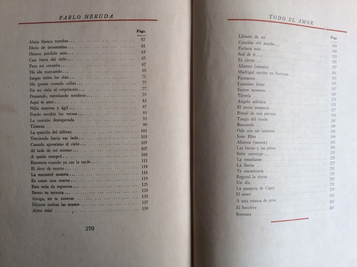 Todo El Amor Pablo Neruda Poesía Chilena 120000 - 