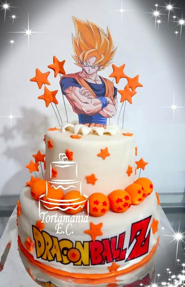 Torta Dragon Ball Z Fondant ($x Kilo) - $ 500,00 en Mercado Libre