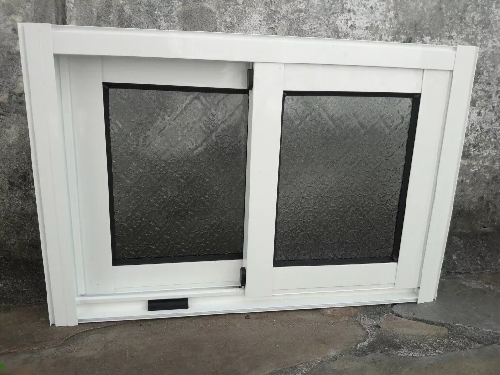 Ventana En Aluminio Blanca De 60  X  40  Serie 25 Reja 