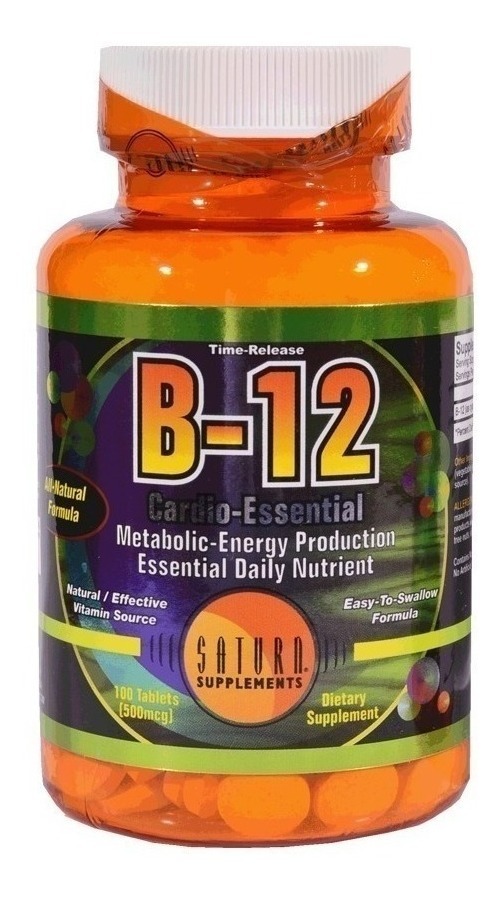 Vitamina B12 Saturn No Engorda Para Deportista Y Veganos - $ 698,00 en ...