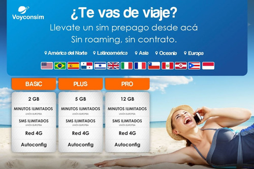 Sim para viajar a estados unidos