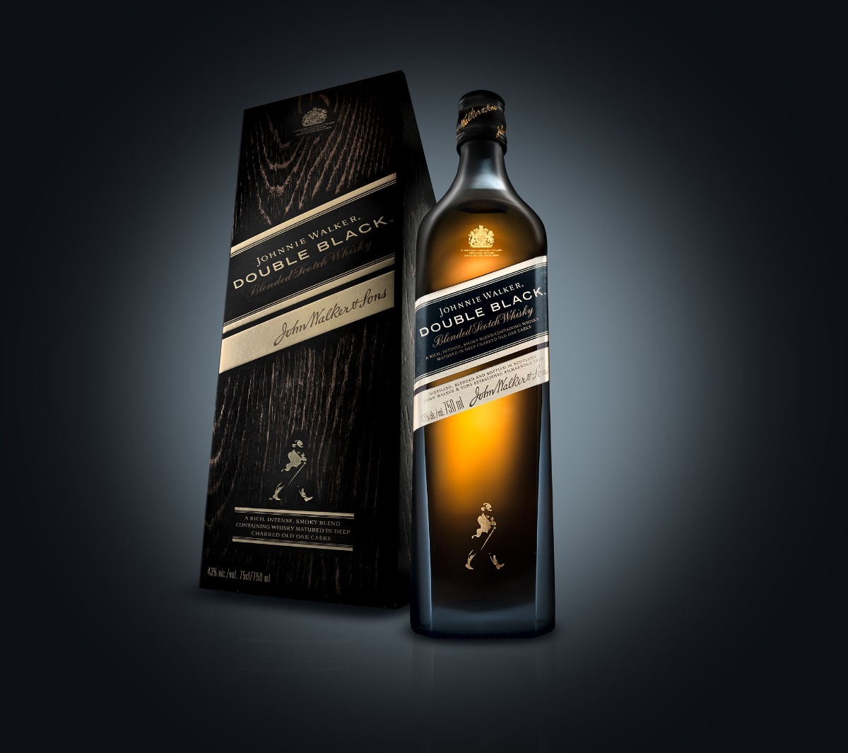 Whisky Johnnie Walker Double Black - $ 1.350,00 en Mercado Libre