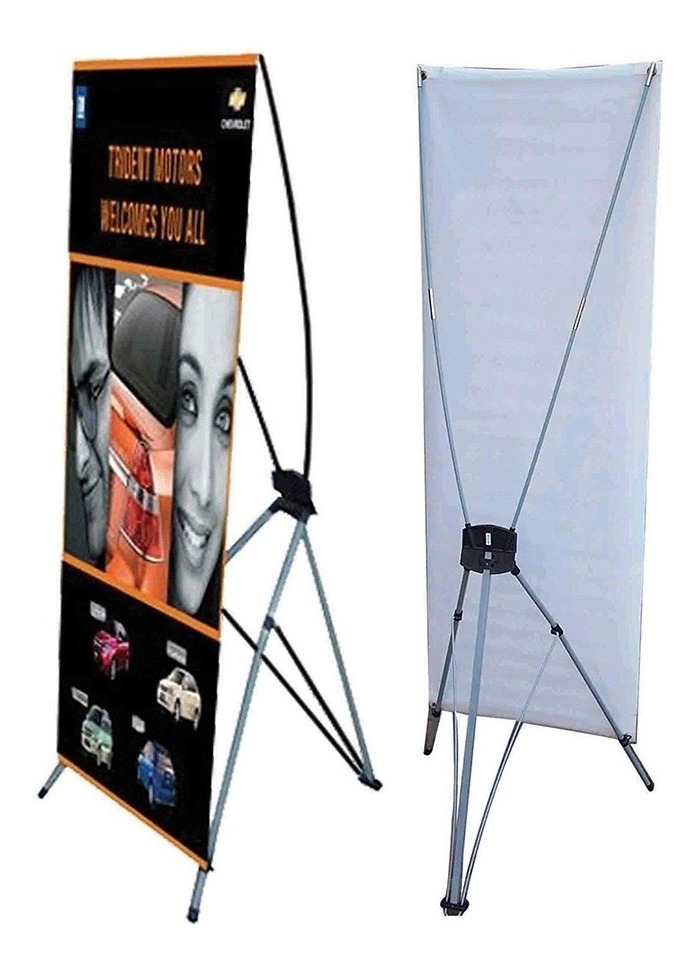 X Banner Lona Vinilo Porta Banner X Mts En Mercado Libre