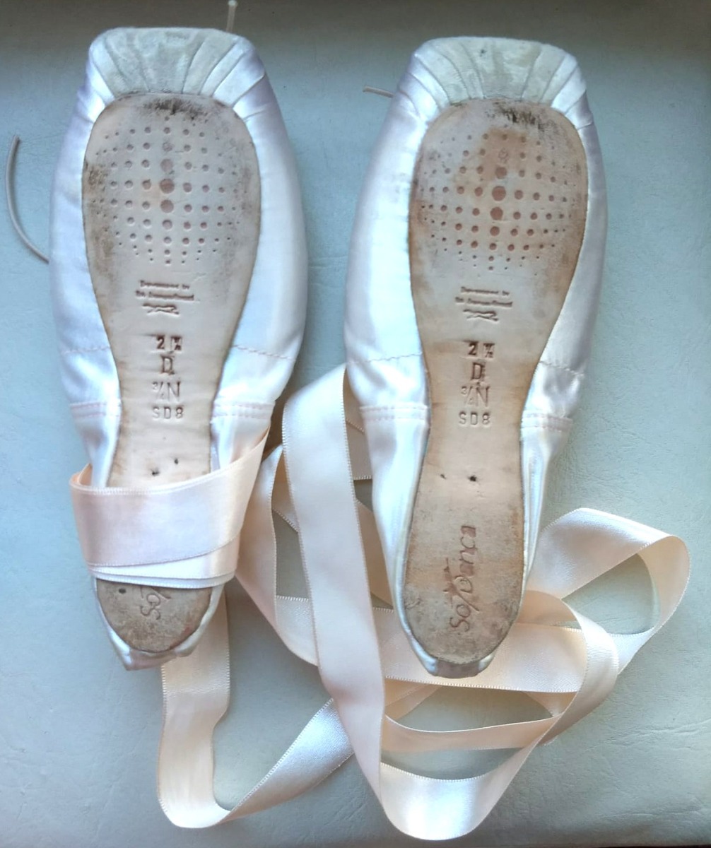 Zapatillas De Punta De Ballet Para Niña - $ 3.000,00 en Mercado Libre